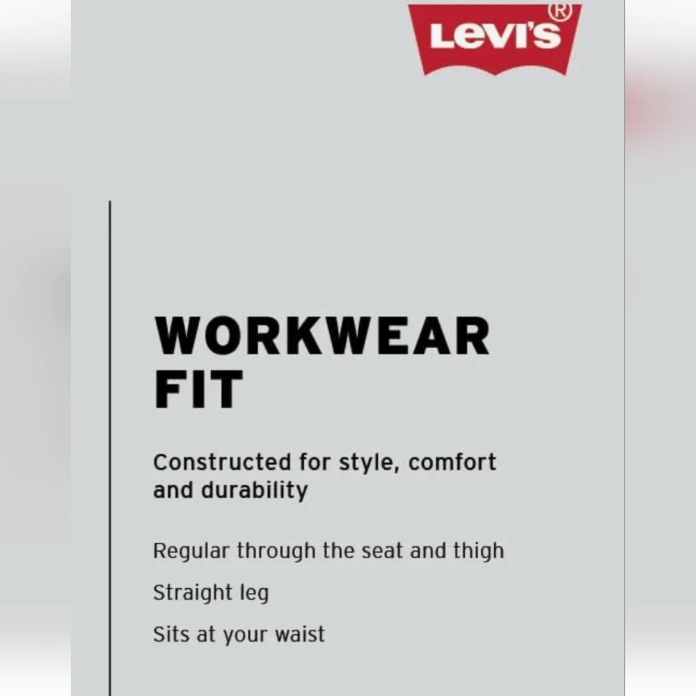 NWOT!!! Levi's Workwear Fit Khaki Jeans. Size‎ 31/34
